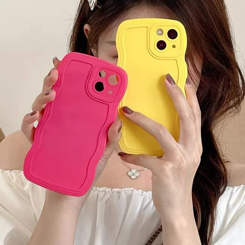 Phone Cases Burga - Candy Wave Liquid Silicone Phone Case