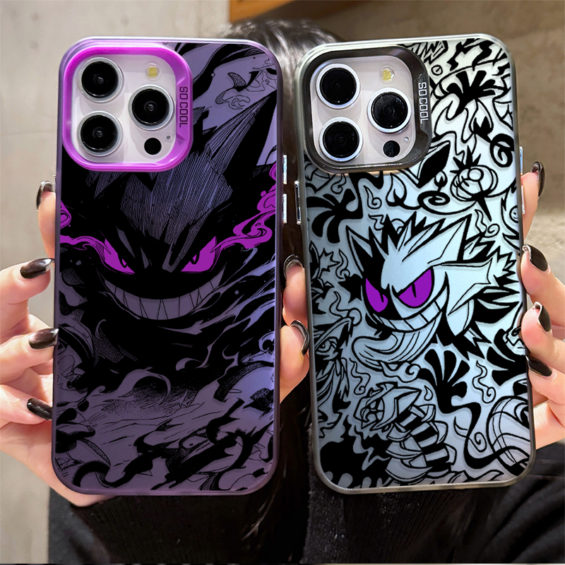Phone Cases Anime - Prank Gengar P-Pokemon Plating Phone Case