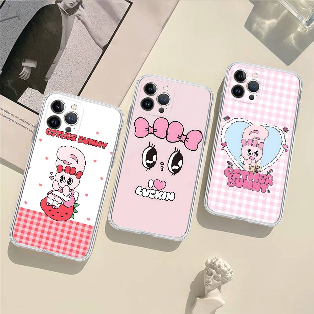 Phone Cases That Fit Iphone 16E - E-Esther B-Bunny Cartoon Fit For iPhone