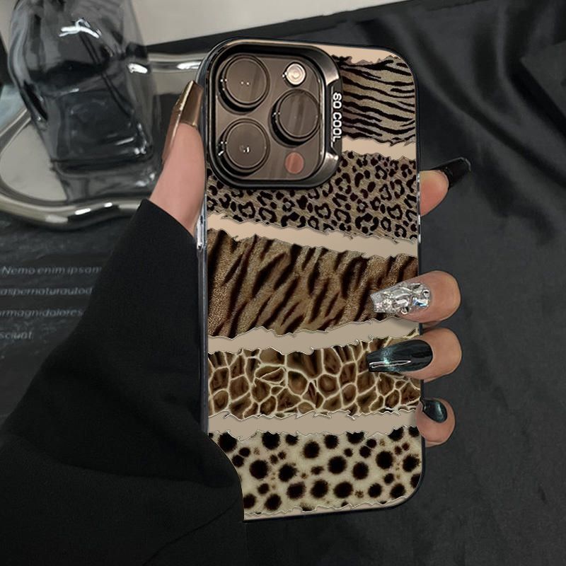 Phone Cases Burga - Luxury Brown Leopard Y2K Phone Case