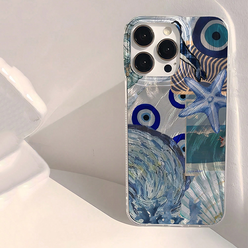Phone Cases Dior - Seaside Scenery Wave Beach Pattern Case