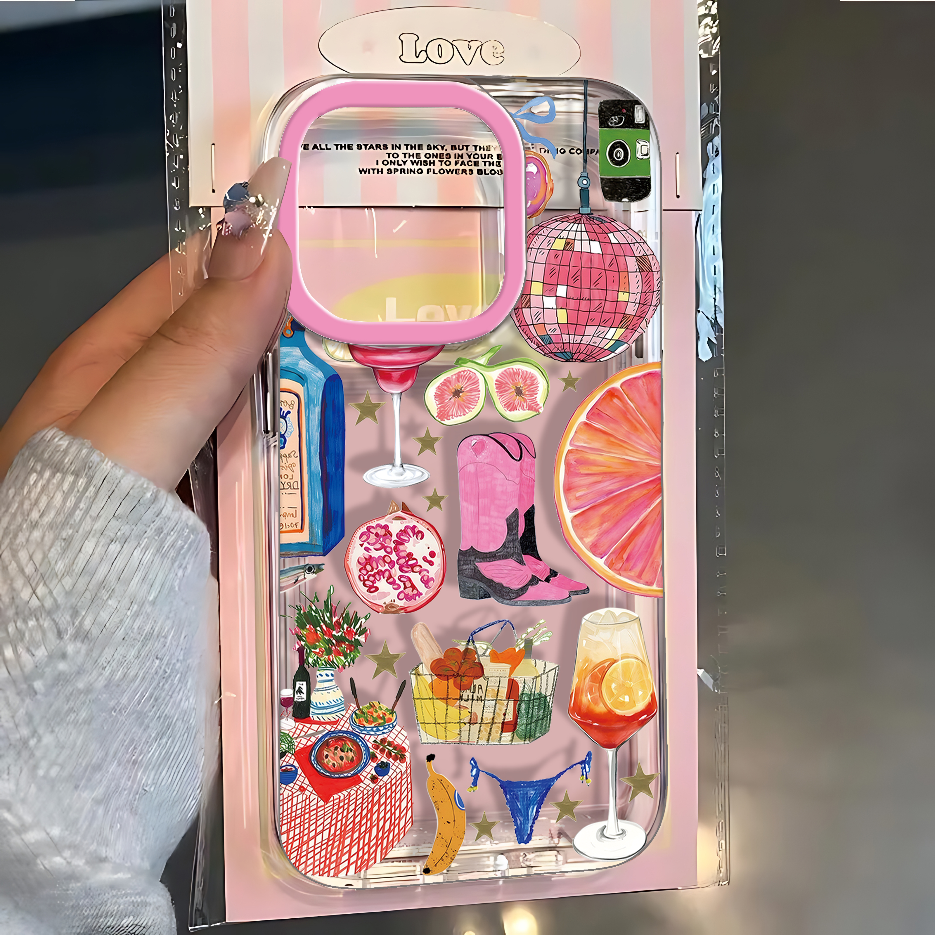 Phone Cases Burga - Summer Beach Fruit Wine Phone Case