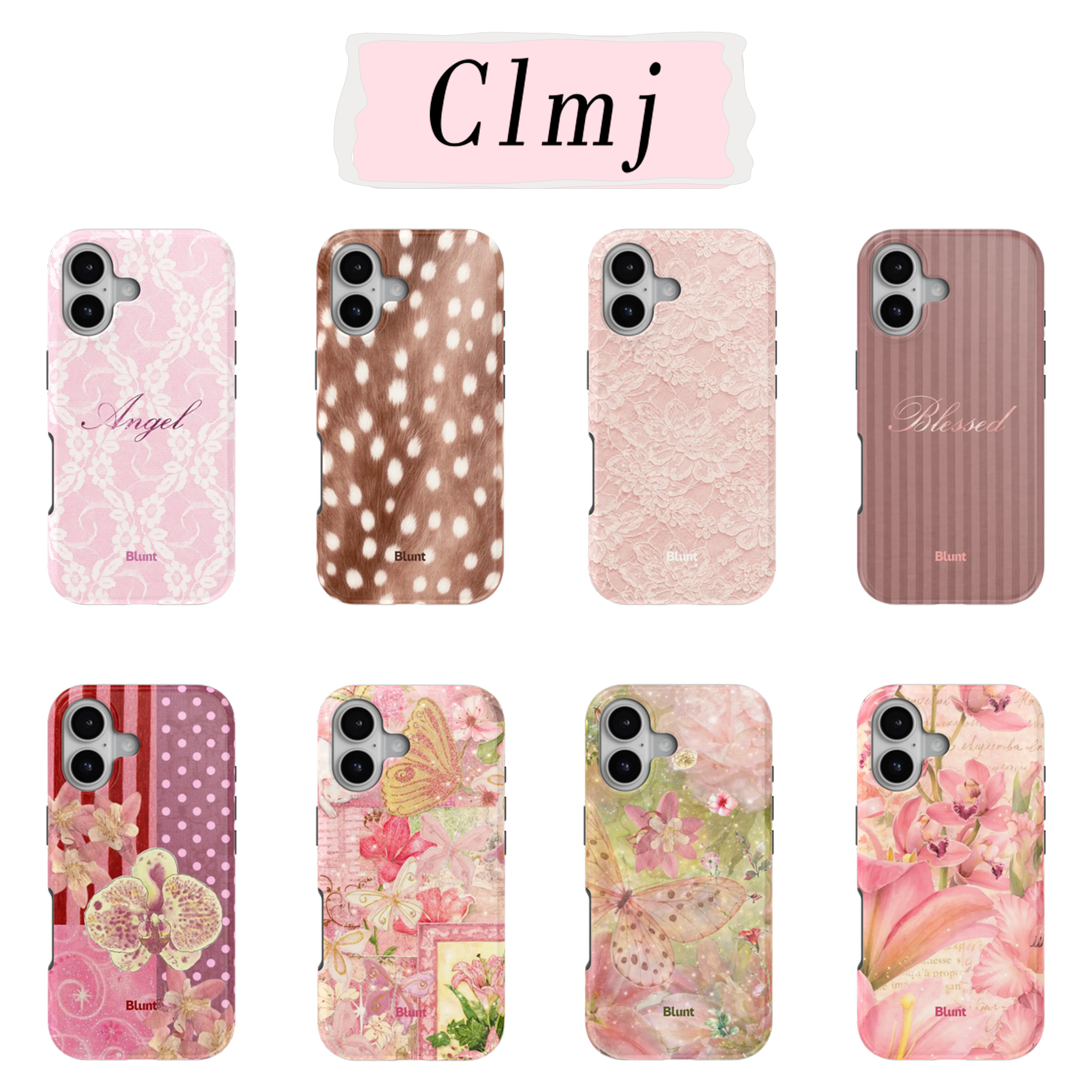Phone Cases Burga - Luxury Clmj Pink Garden Phone Case
