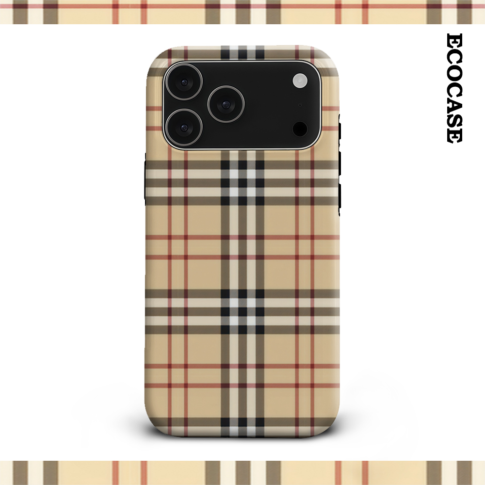 Phone Cases Dior - Brown Cloth Pattern IPhone17 Must-Haves Phone