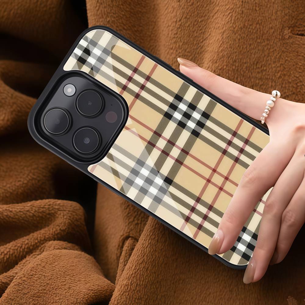 Brown Cloth Pattern Phone Case - Phone Cases Dior review and price