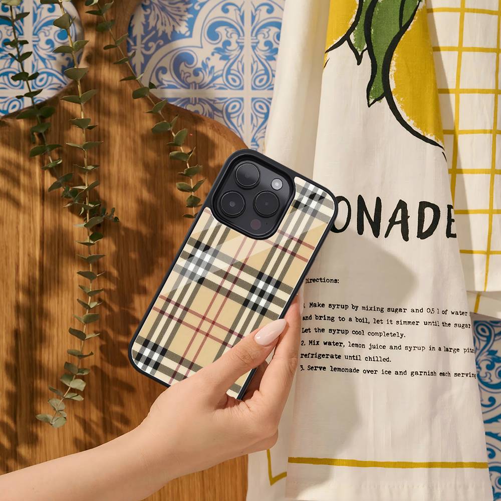 Brown Cloth Pattern Phone Case - Phone Cases Dior review and price