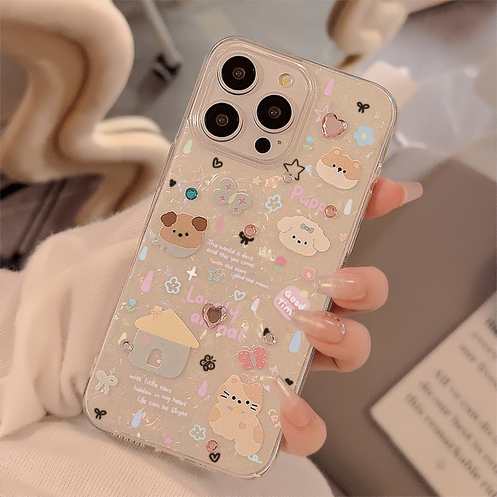 Cute Cartoon Puppy Shell Patte - Phone Cases Xr Cute review and price