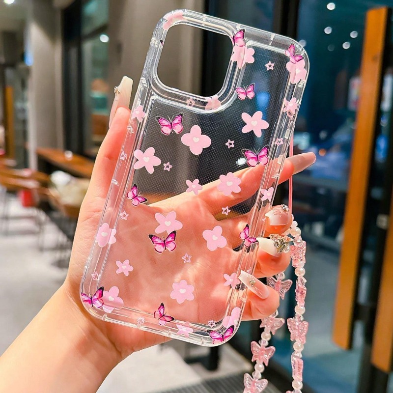 Lovely Butterfly Flower Phone  - Phone Cases Best review and price