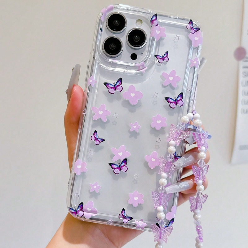 Lovely Butterfly Flower Phone  - Phone Cases Best review and price