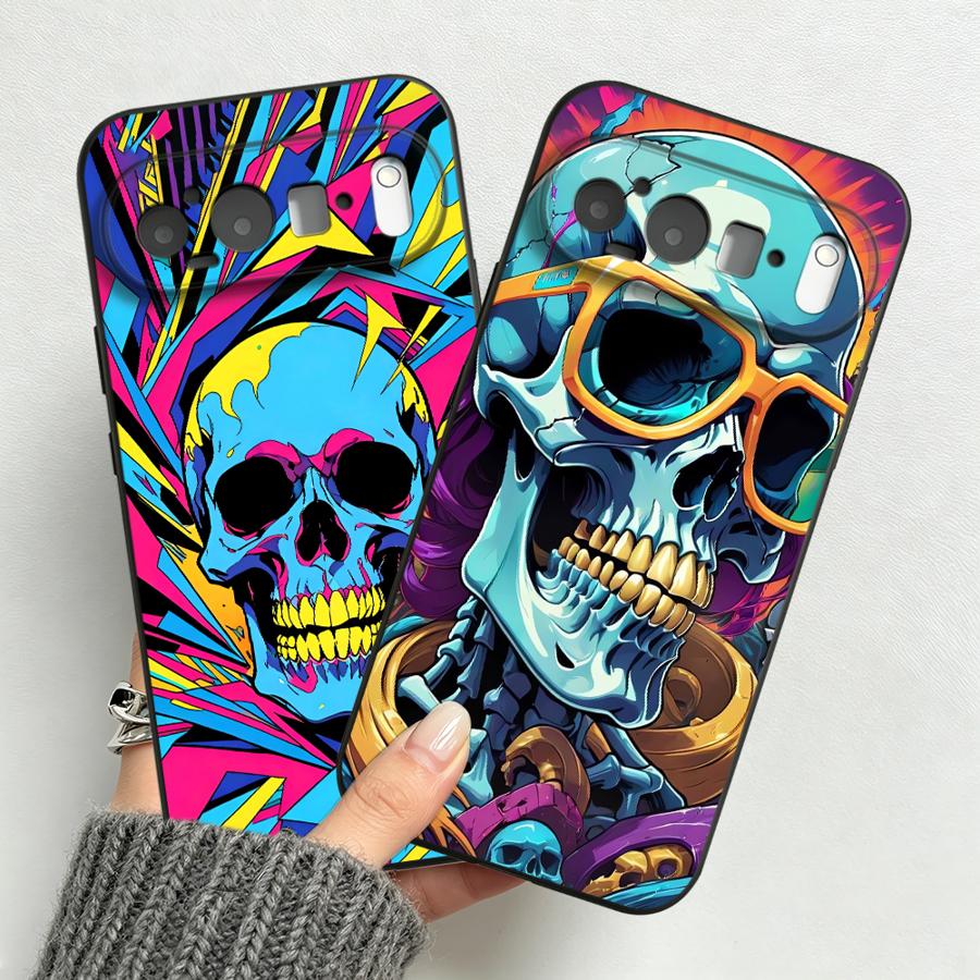 Neon Pop Art Skull Case for Go - Phone Cases Art review and price
