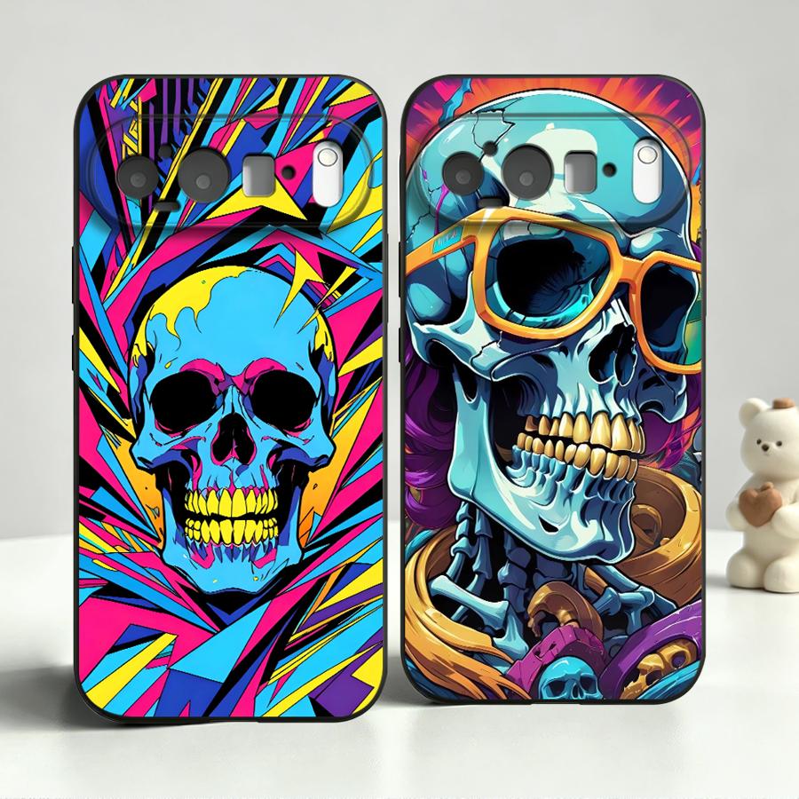 Neon Pop Art Skull Case for Go - Phone Cases Art review and price