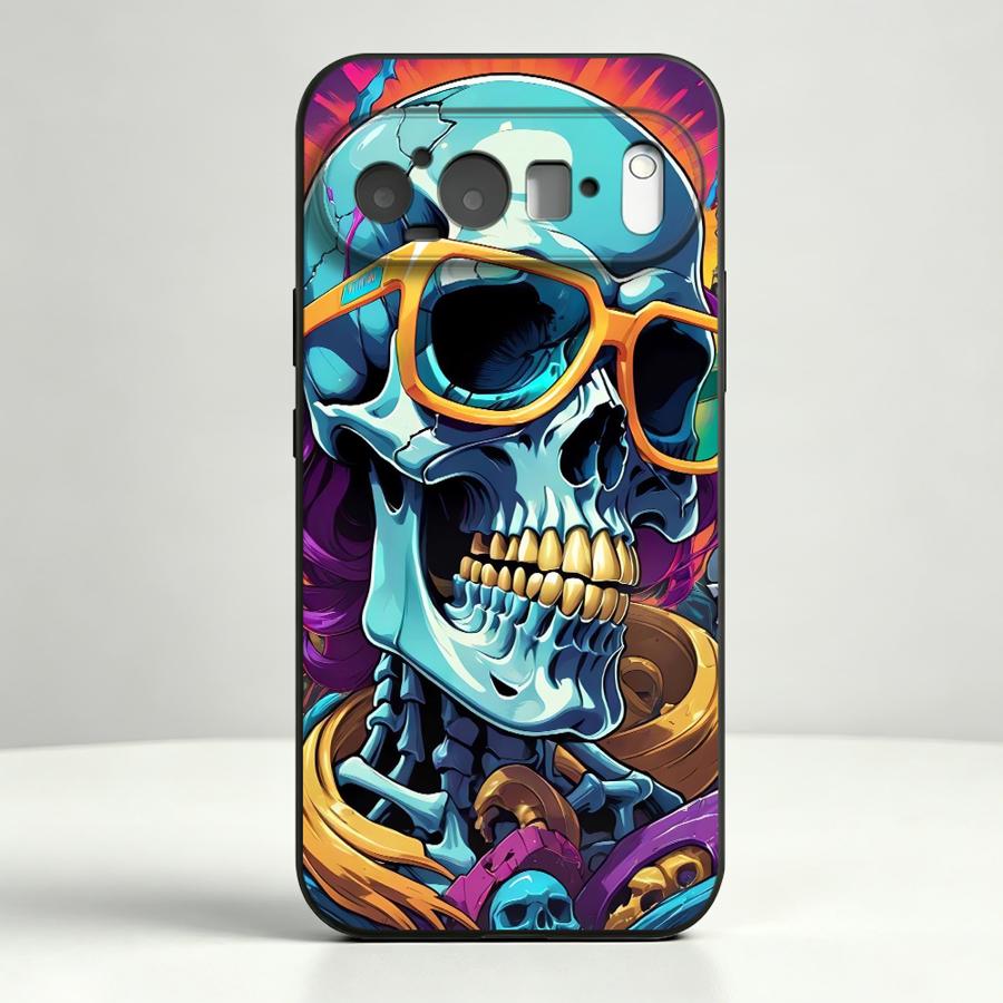 Neon Pop Art Skull Case for Go - Phone Cases Art review and price