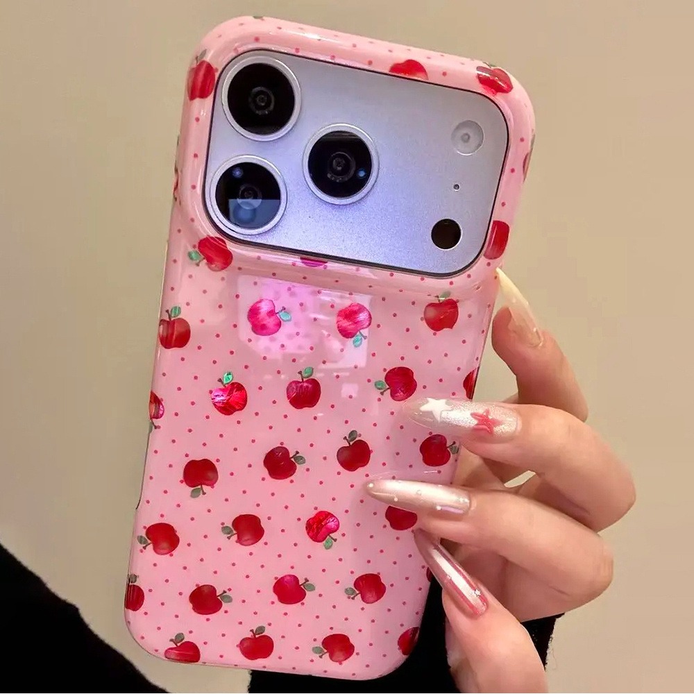 Red Cute Fruits Polka Dot Soft - Phone Cases Xr Cute review and price