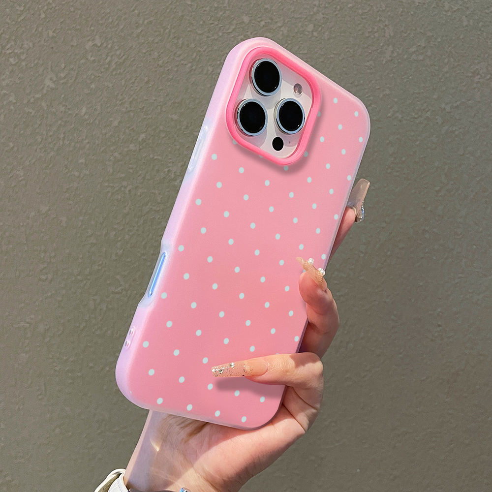 Adorable Light Blue Polka Dot  - Phone Cases 13 review and price