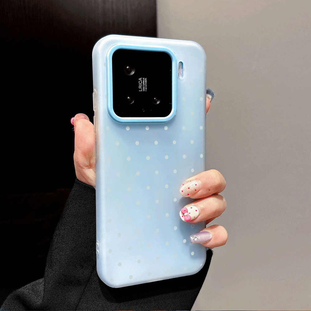 Adorable Light Blue Polka Dot  - Phone Cases 13 review and price