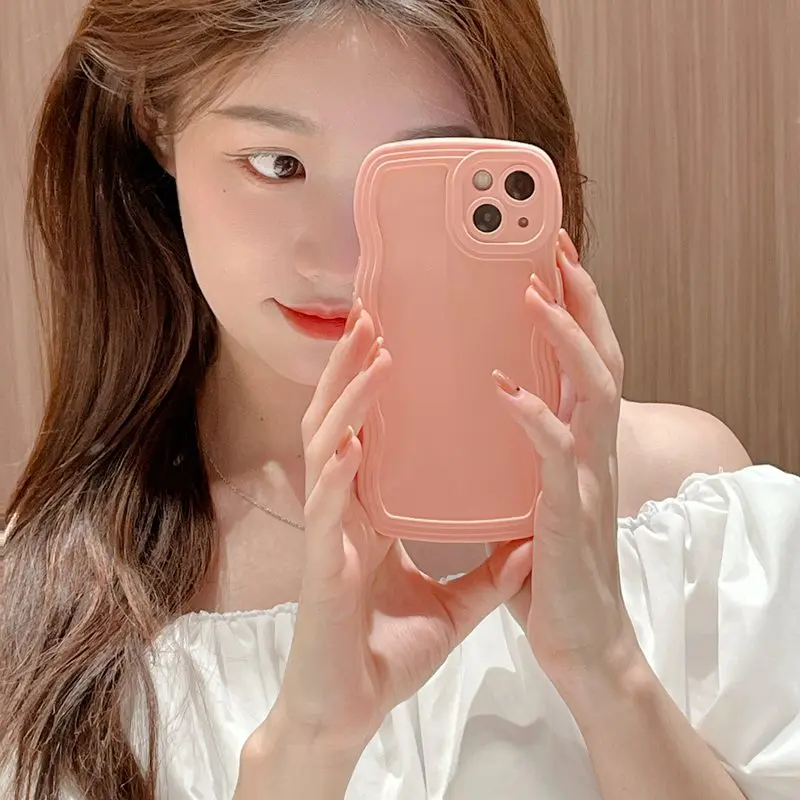 Candy Wave Liquid Silicone Pho - Phone Cases Burga review and price