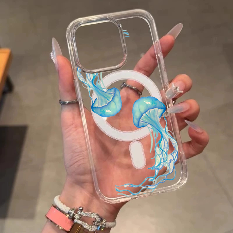 Sea Floral Illustration Seashe - Phone Cases Burga review and price