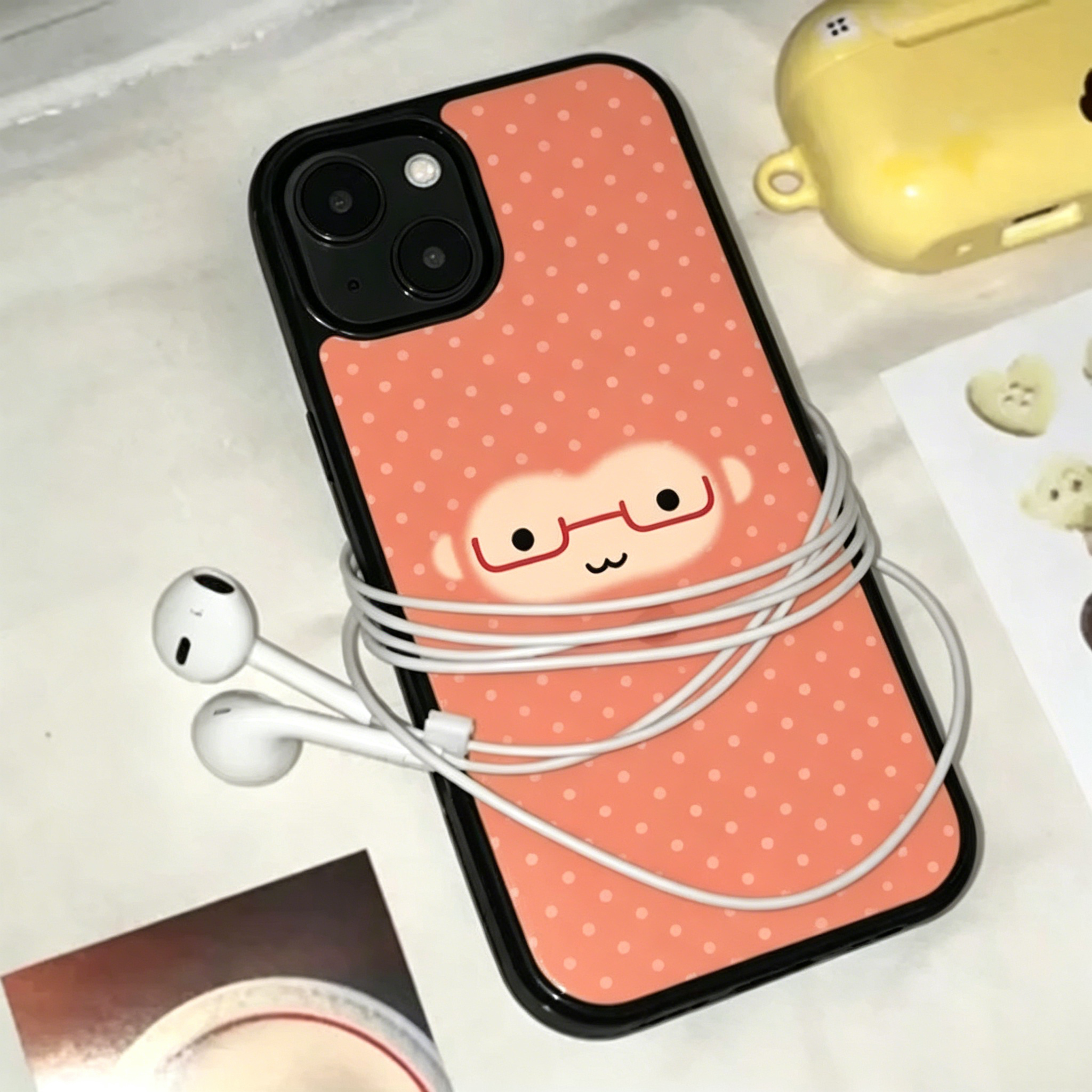 Korean Ins Cute Orange Polka D - Phone Cases Xr Cute review and price