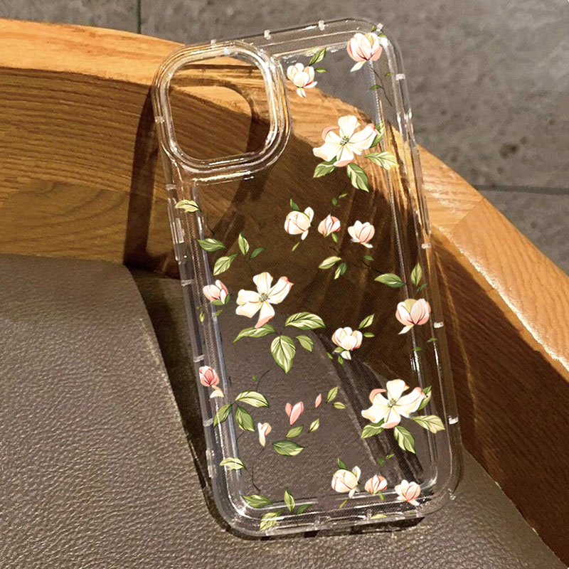 Vogue White Painted Magnolia F - Phone Cases Vogue review and price