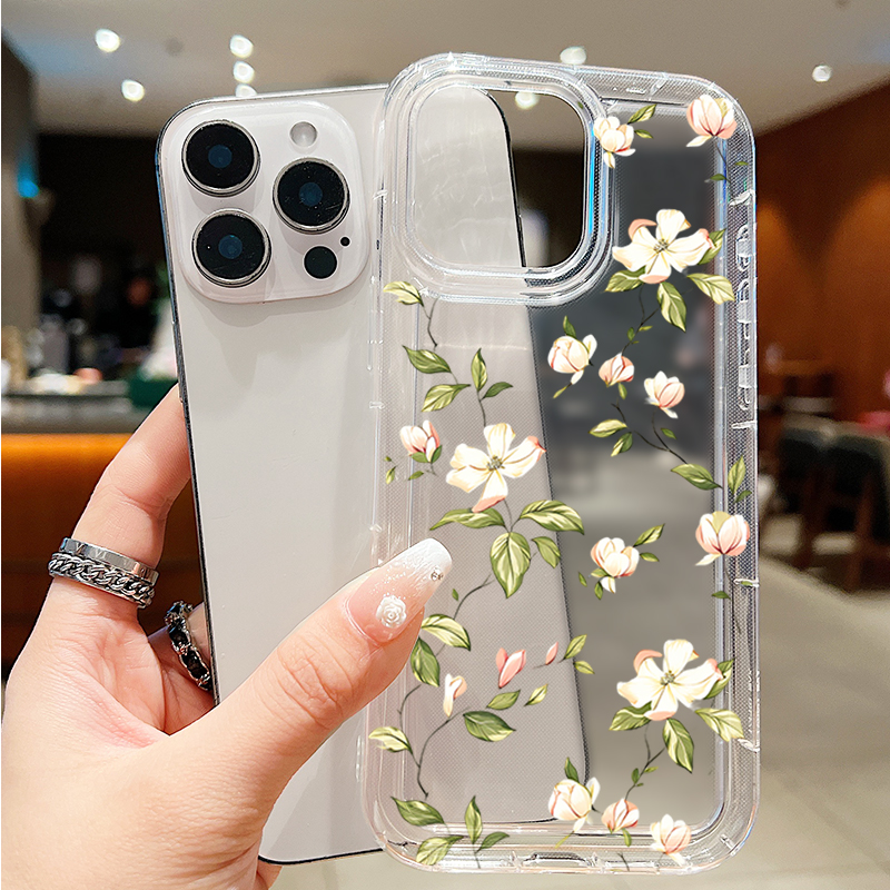 Vogue White Painted Magnolia F - Phone Cases Vogue review and price