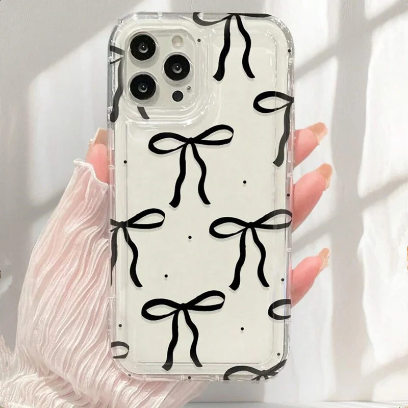 Cute Pink Heart Bow Phone Case - Phone Cases Dior review and price