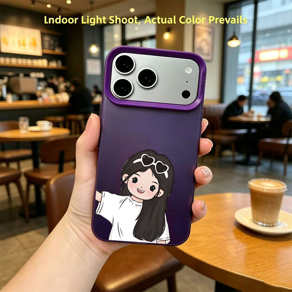 Cute Girl Print Matte IMD Phon - Phone Cases Xr Cute review and price