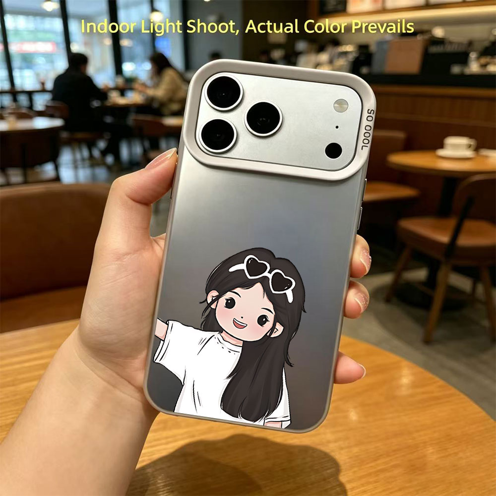 Cute Girl Print Matte IMD Phon - Phone Cases Xr Cute review and price