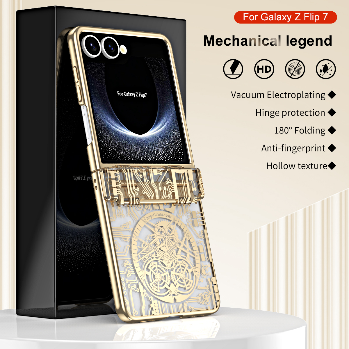 Machine Legend Plating Case Fo - Phone Cases Z Fold 7 review and price