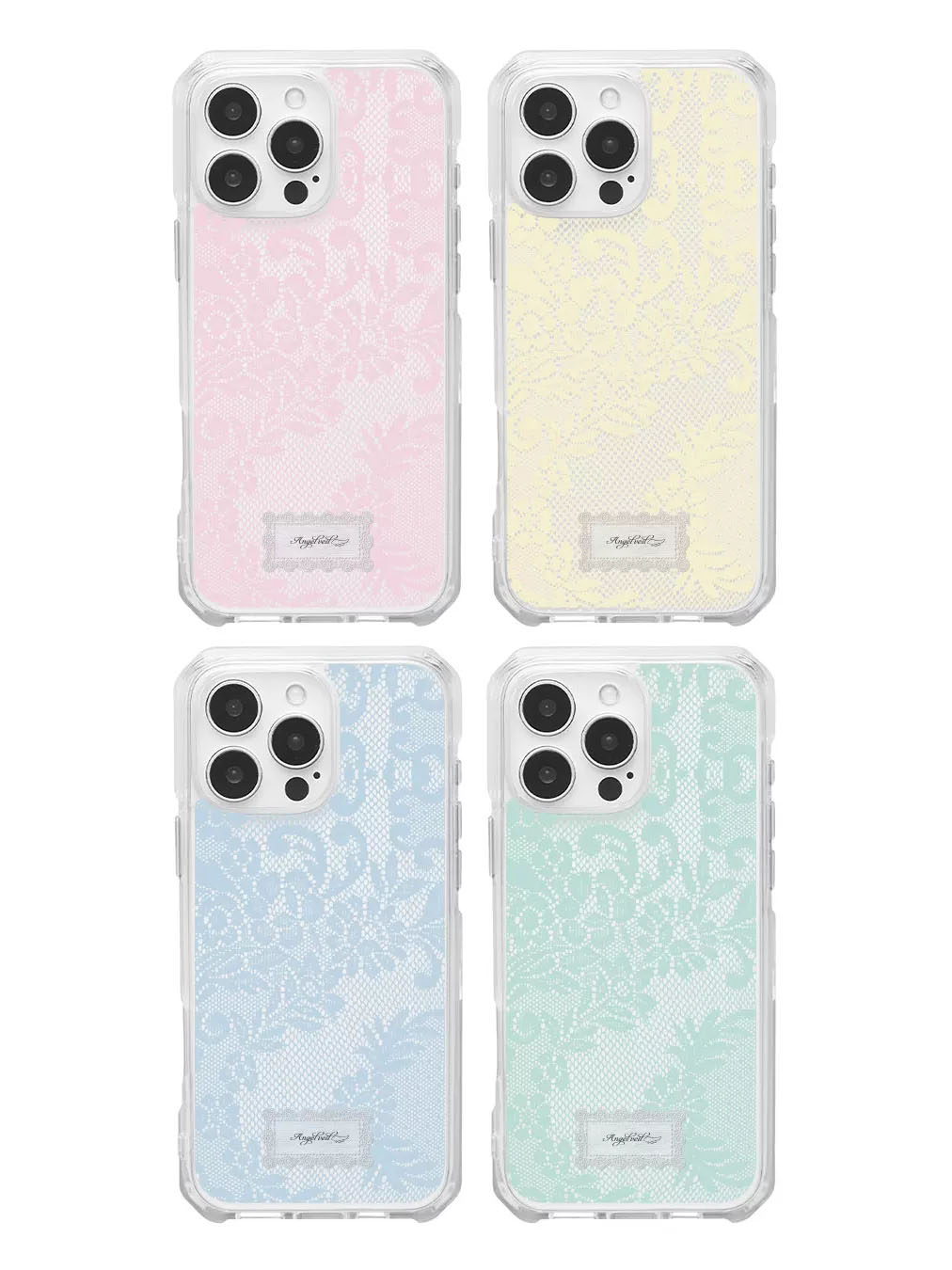 Korean Ins Colored Lace Sweet  - Phone Cases Best review and price