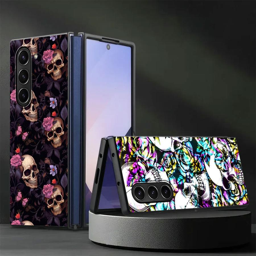 Skull Art Case for Samsung Gal - Phone Cases Z Fold 7 review and price