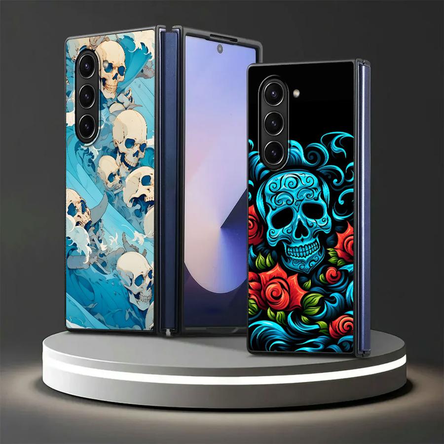 Skull Art Case for Samsung Gal - Phone Cases Z Fold 7 review and price