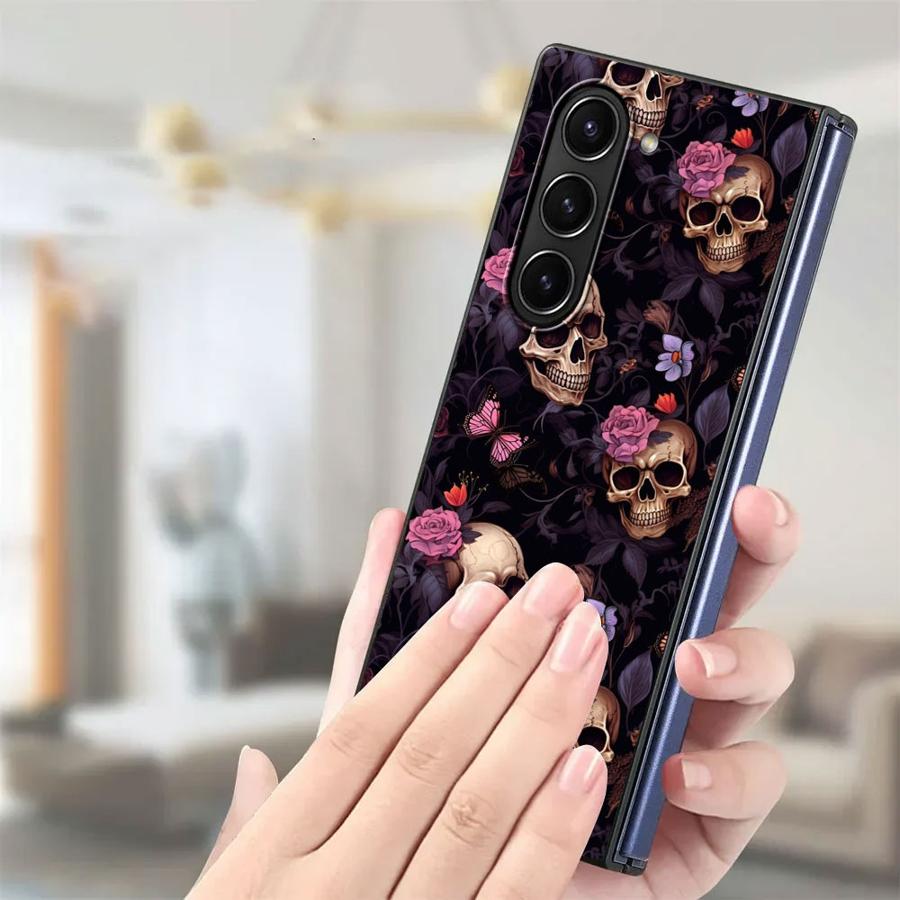 Skull Art Case for Samsung Gal - Phone Cases Z Fold 7 review and price