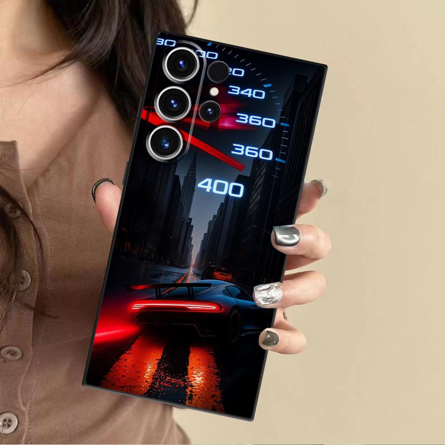 Red Car Gauge Case for Samsung - Phone Cases Galaxy S25 review and price