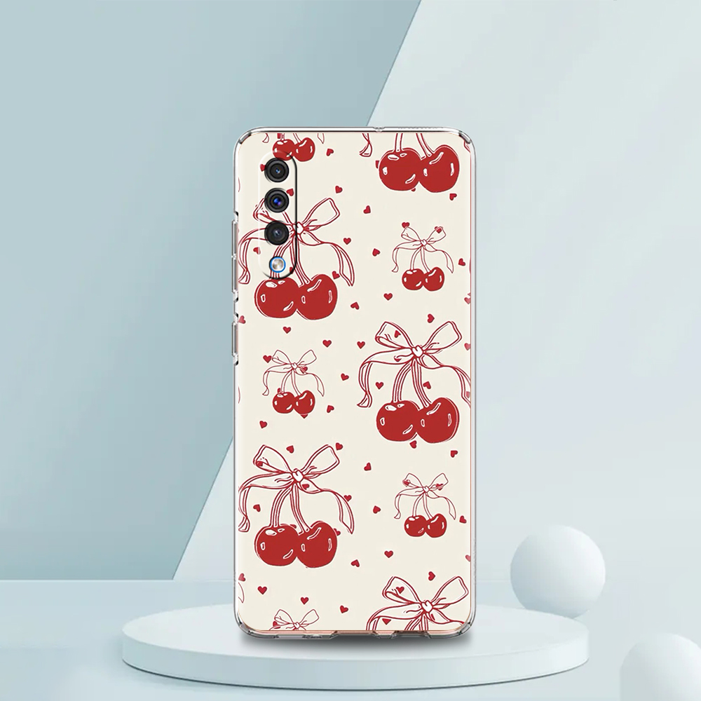 Cute Cherry Bow Phone Case For - Phone Cases Burga review and price