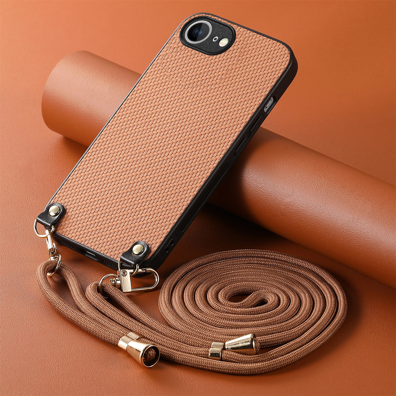 Crossbody Long Lanyard Carbon  - Phone Cases That Fit Iphone 16E review and price
