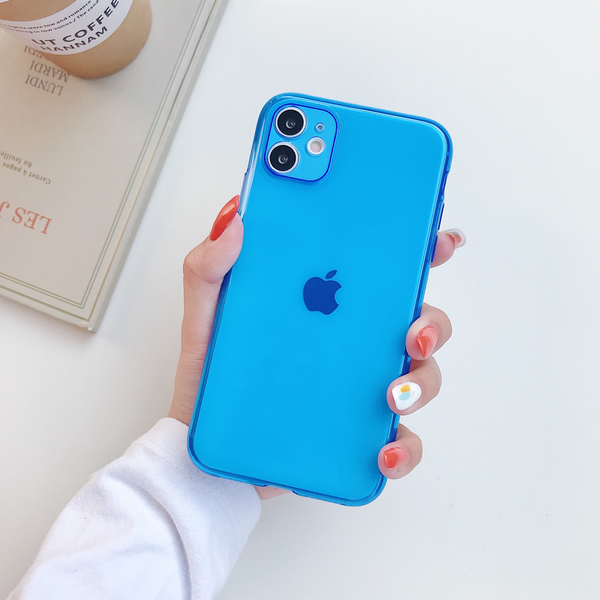 Candy Color Transparent Silico - Phone Cases Burga review and price