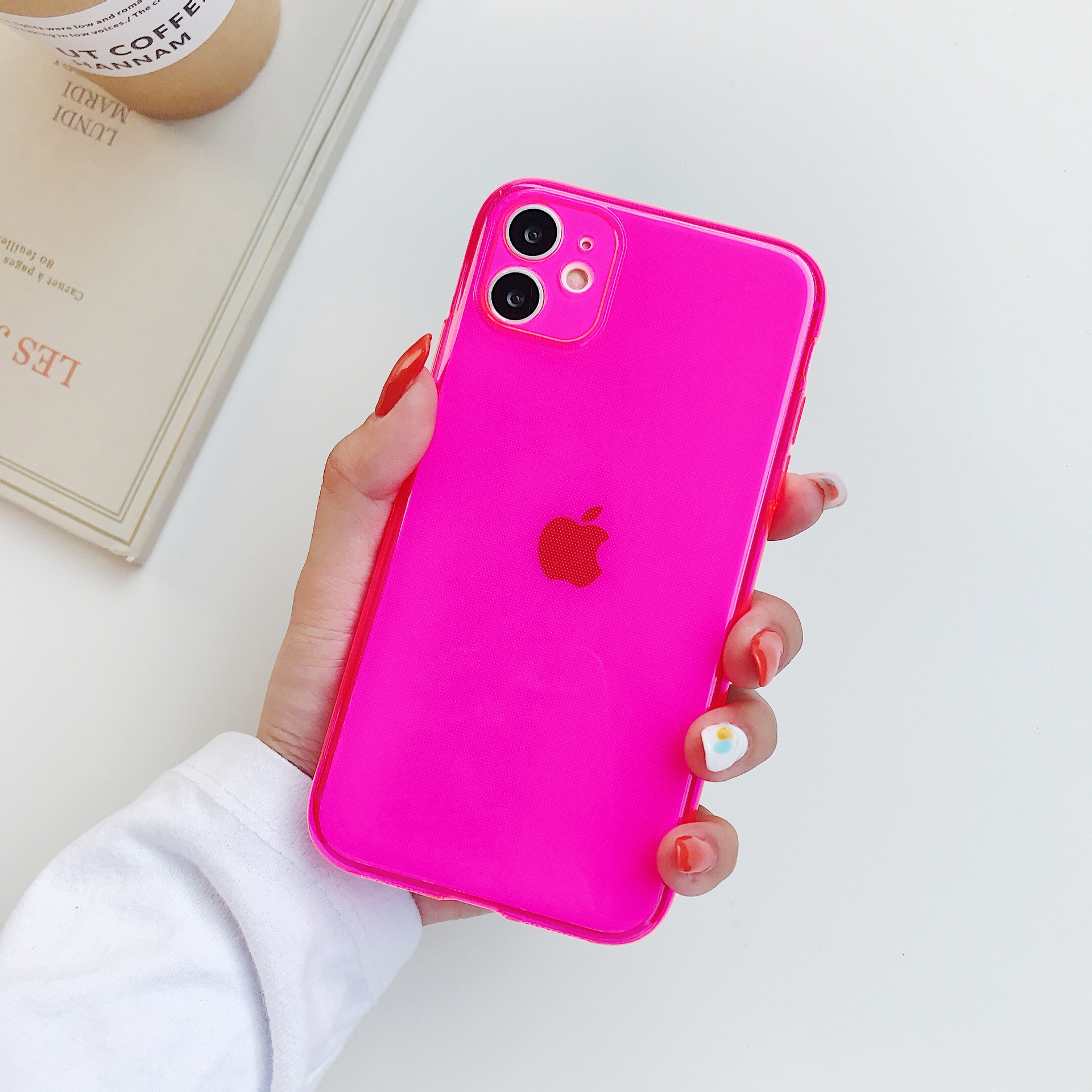 Candy Color Transparent Silico - Phone Cases Burga review and price
