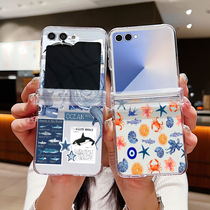 Shark Star Patterned Phone Cas - Phone Cases Z Fold 7 review and price