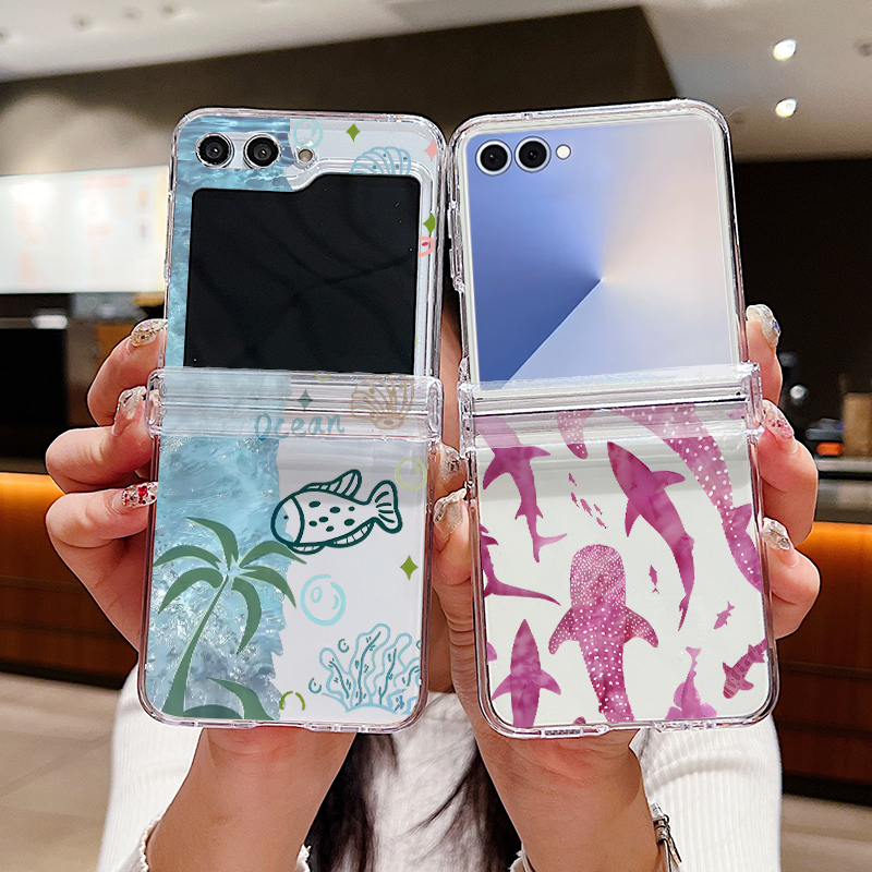 Shark Star Patterned Phone Cas - Phone Cases Z Fold 7 review and price