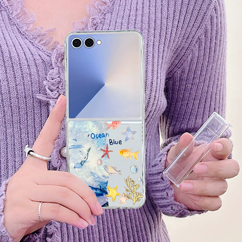 Shark Star Patterned Phone Cas - Phone Cases Z Fold 7 review and price