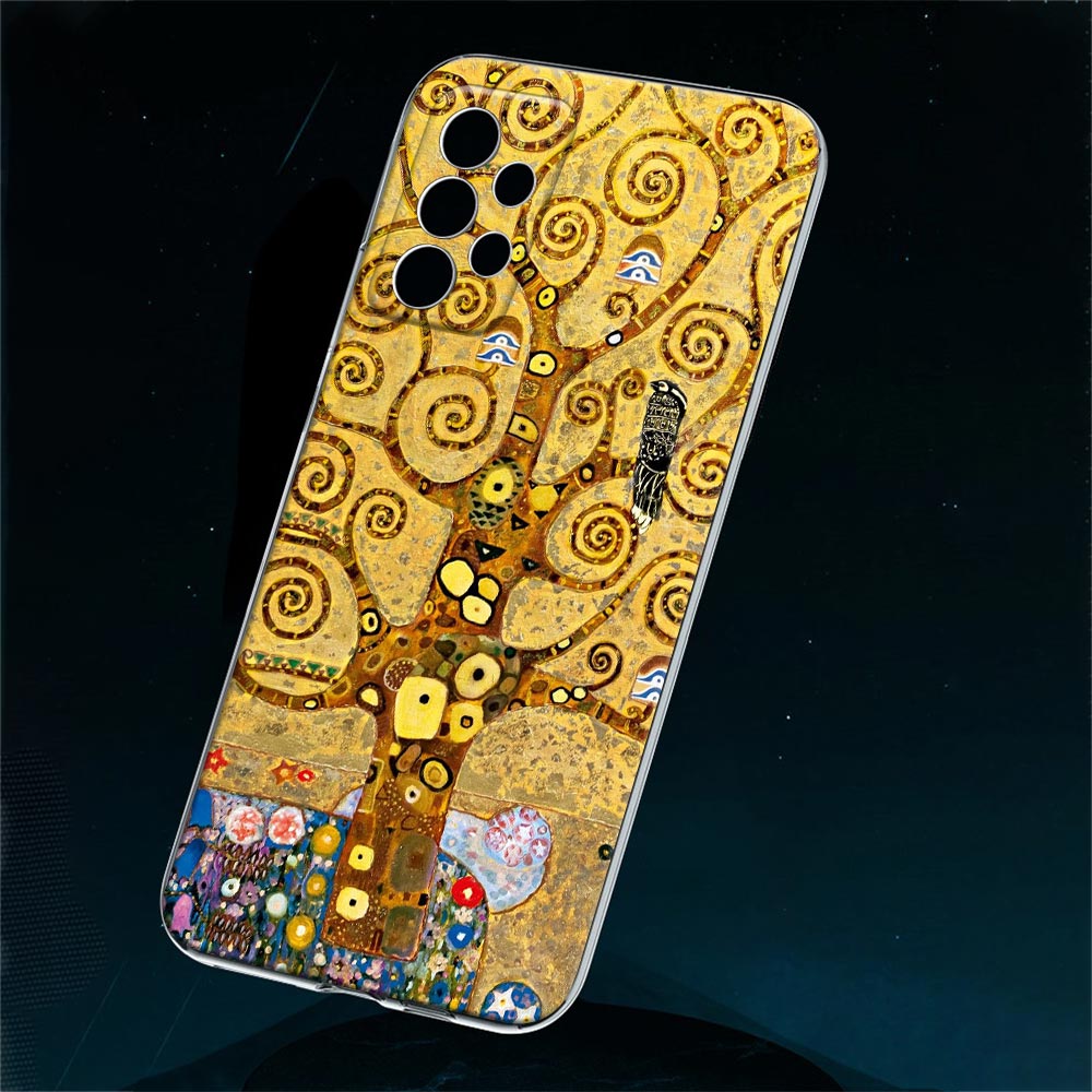 Kiss by Gustav Klimt Golden Fr - Phone Cases Burga review and price