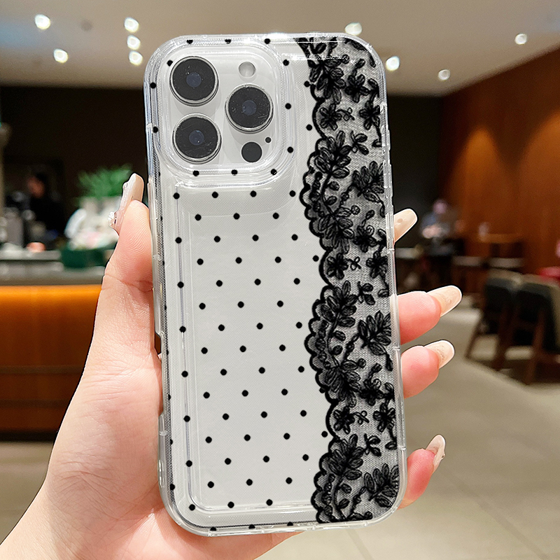 Vogue Dotted Lace Splicing Pho - Phone Cases Vogue review and price