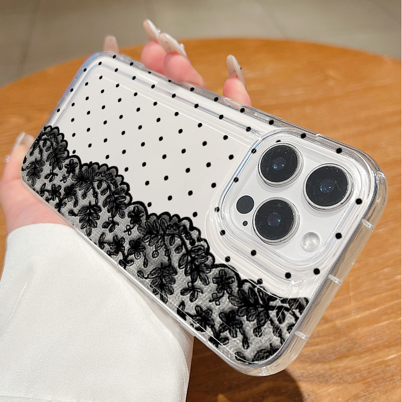 Vogue Dotted Lace Splicing Pho - Phone Cases Vogue review and price