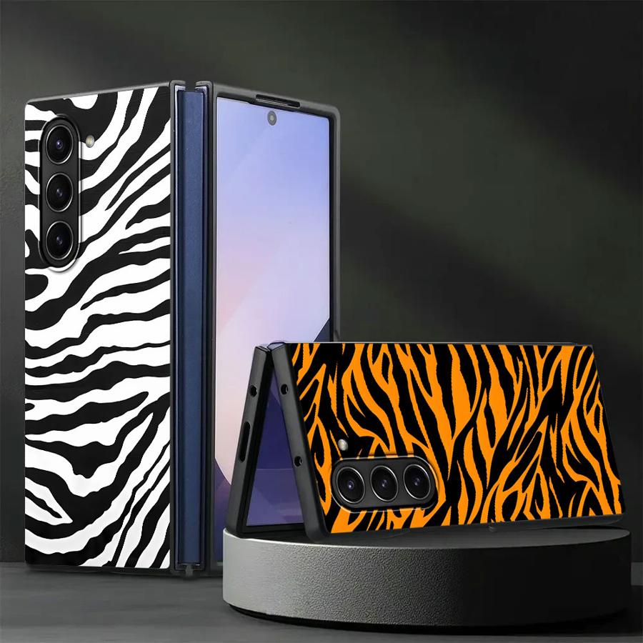 Zebra Striped Sunflower Back P - Phone Cases Z Fold 7 review and price