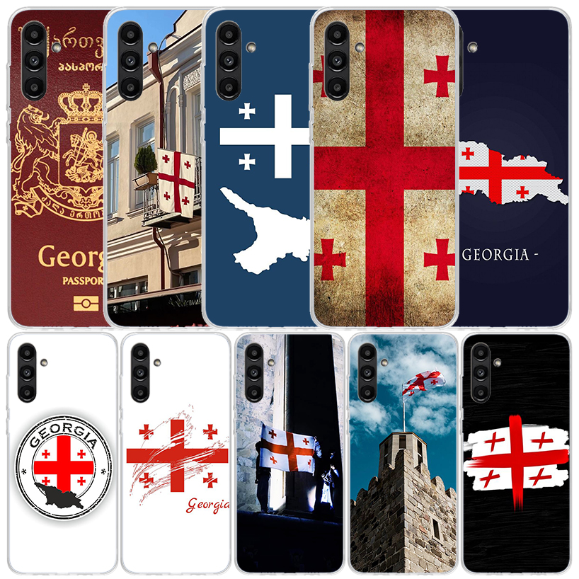 Georgia Flag Phone Case For Sa - Phone Cases Burga review and price