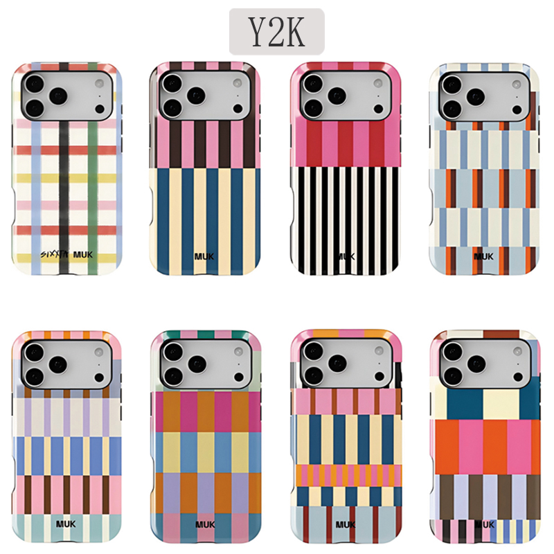 Y2K Swag Colorful Stripes Phon - Phone Cases Burga review and price