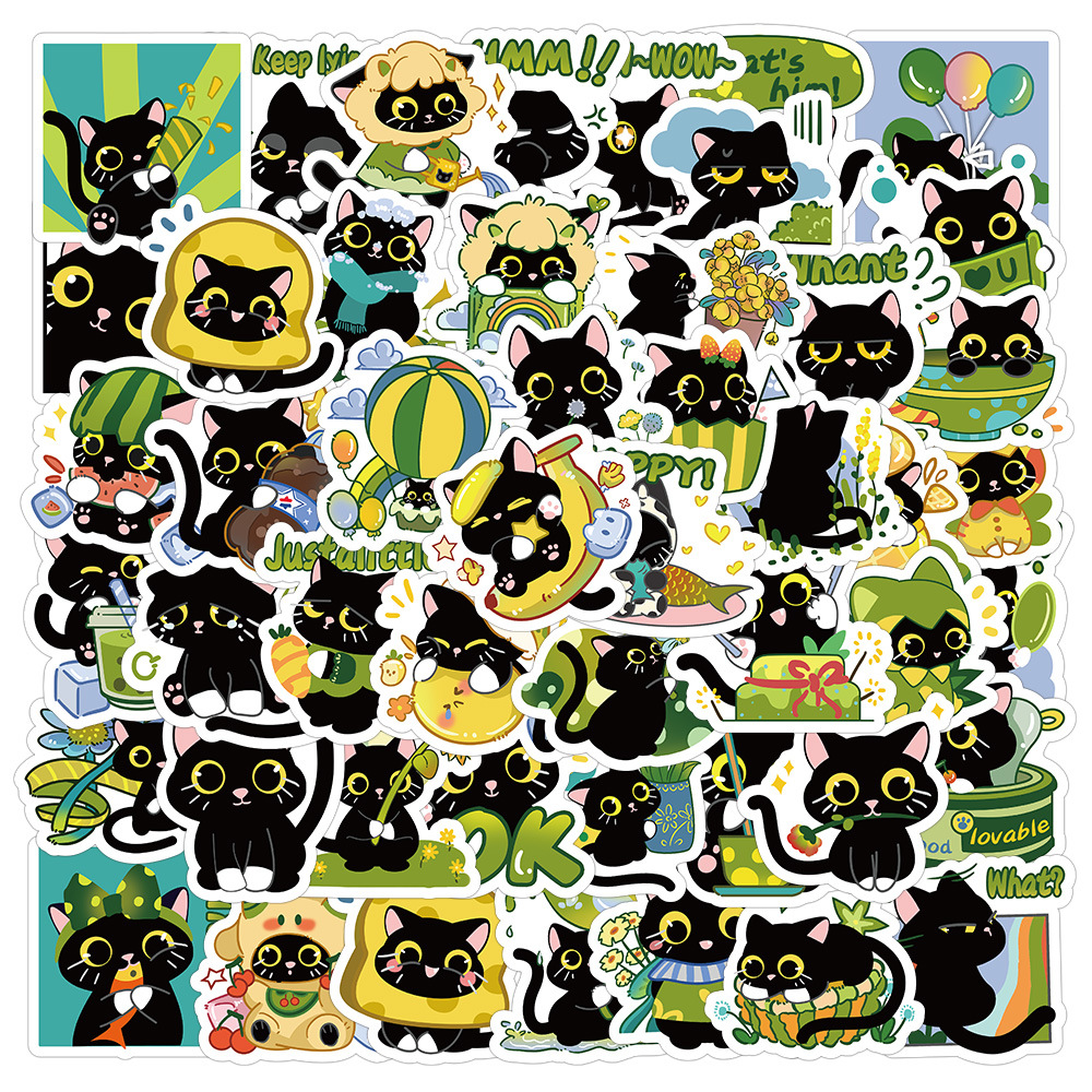 60 Cute Cartoon Black Cat Wate - Phone Cases You Can Design review and price