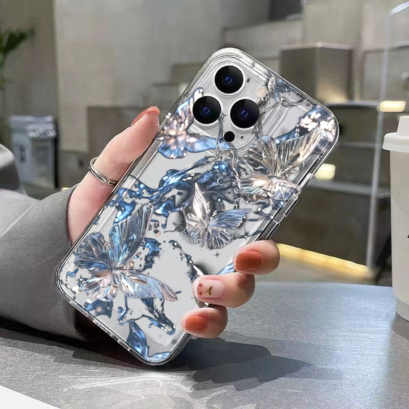 Luxury 3D Butterfly Clear Phon - Phone Cases Best review and price