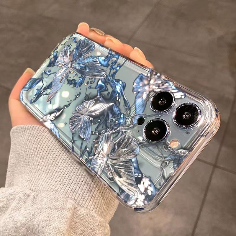 Luxury 3D Butterfly Clear Phon - Phone Cases Best review and price