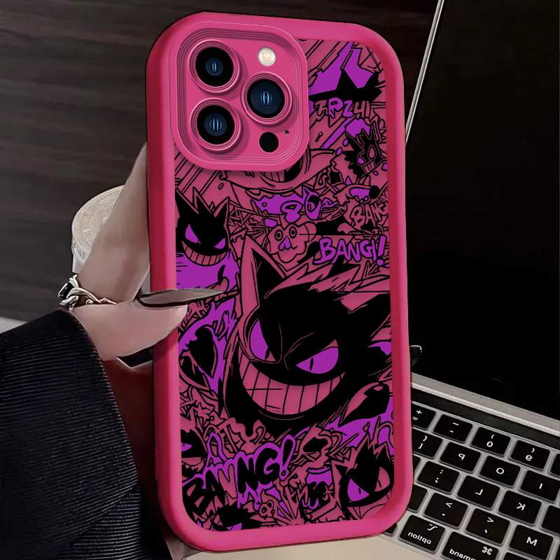 P-Pokemon Gengar Graffiti Phon - Phone Cases Anime review and price